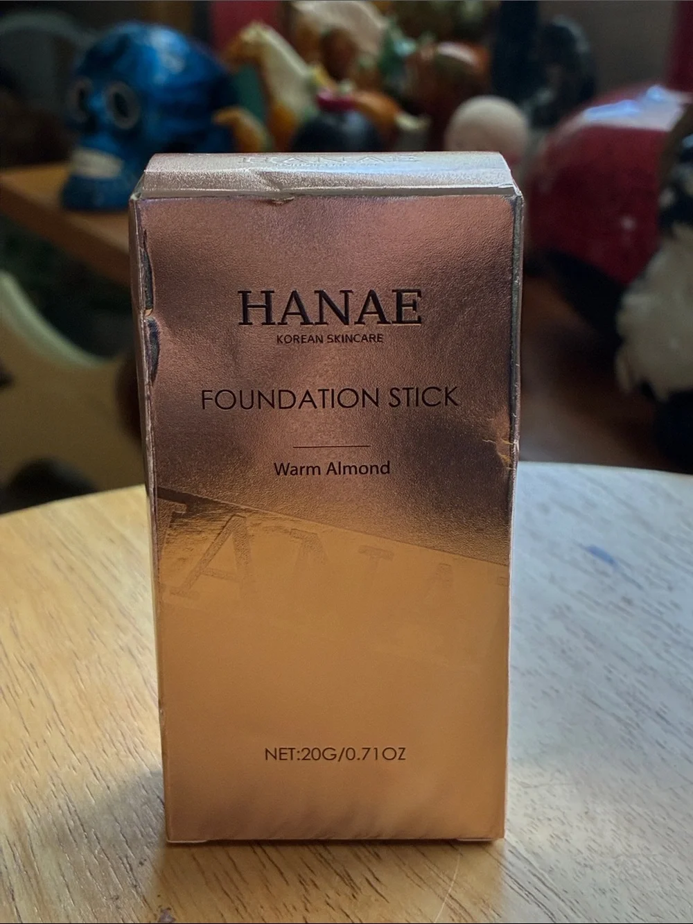 Hanae Warm Almond Foundation Stick - Cream Finish NIB